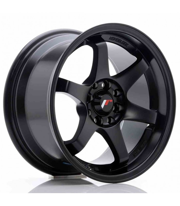 JR Wheels JR3 15x8 ET25 4x100/114 Matt Black