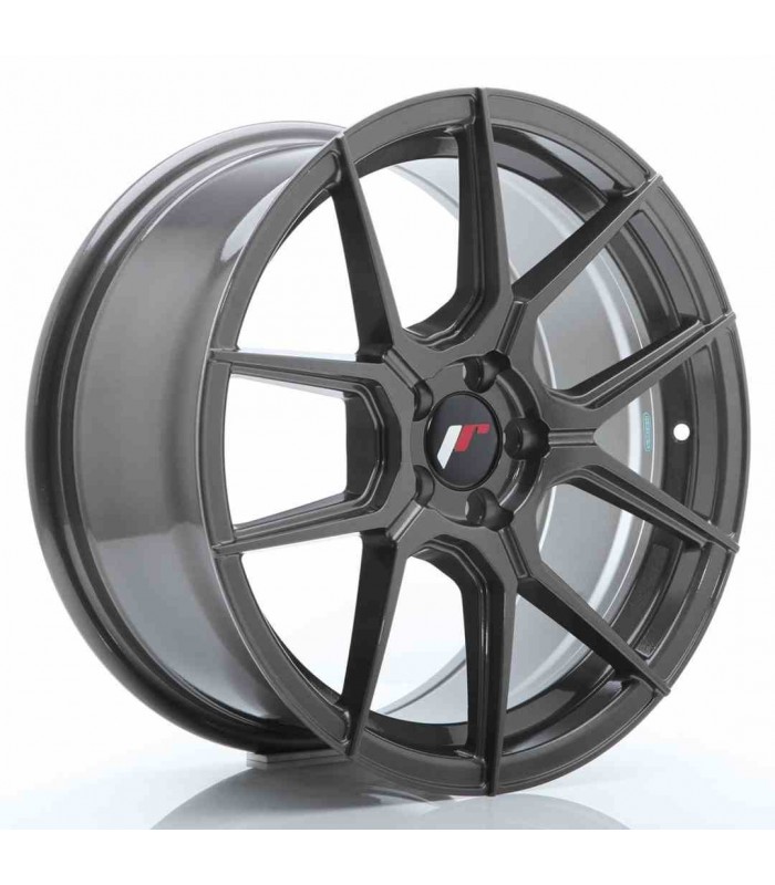 JR Wheels JR30 17x8 ET40 5x112 Hyper Gray
