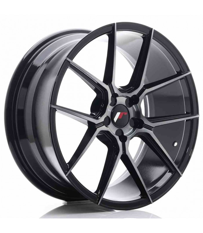 JR Wheels JR30 19x8,5 ET35-42 5H BLANK Black Brushed w/Tinted Face