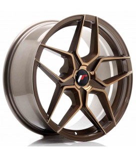 JR Wheels JR34 18x8 ET20-42 5H BLANK Platinum Bronze
