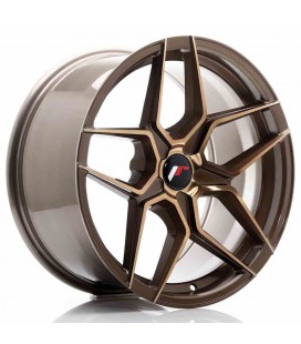 JR Wheels JR34 18x9 ET20-42 5H BLANK Platinum Bronze