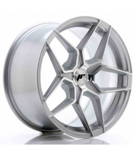JR Wheels JR34 18x9 ET20-42 5H BLANK Silver Machined Face