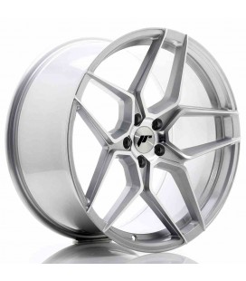 JR Wheels JR34 20x10 ET40 5x120 Silver Machined Face