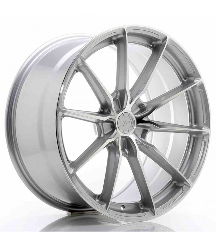 JR Wheels JR37 20x10 ET20-45 5H BLANK Silver Machined Face