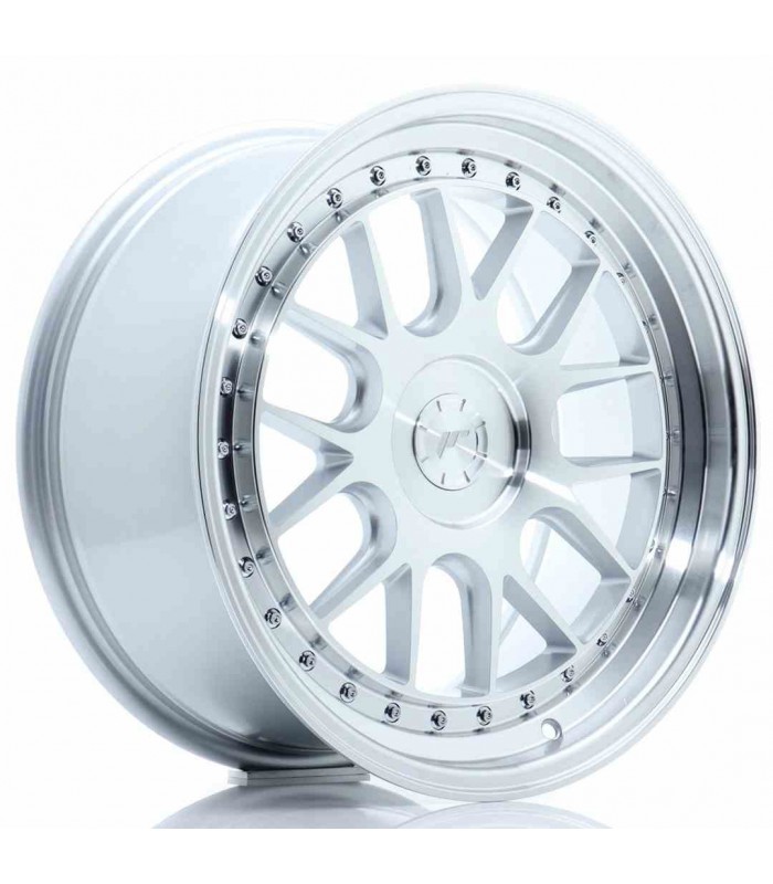JR Wheels JR40 18x8,5 ET15-35 5H BLANK Silver Machined Face