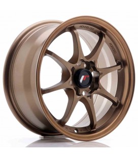JR Wheels JR5 15x7 ET35 4x100 Dark Anodized Bronze