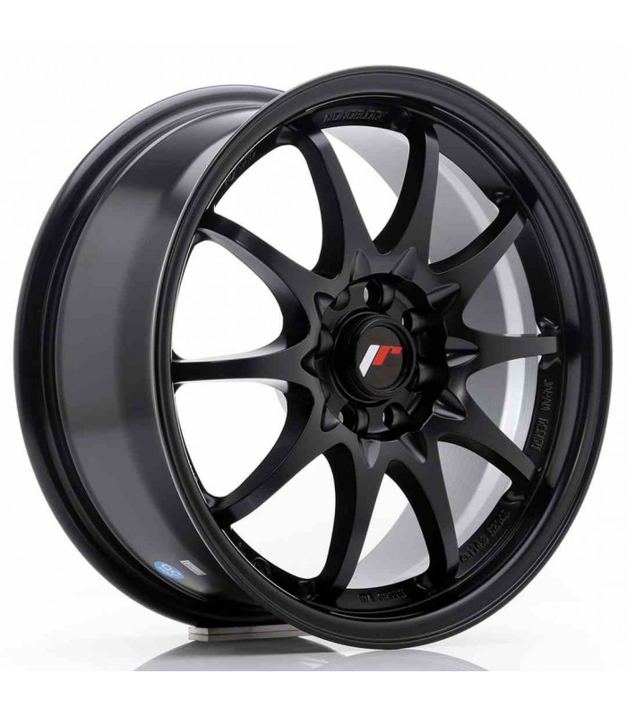 JR Wheels JR5 16x7 ET30 4x100/108 Matt Black