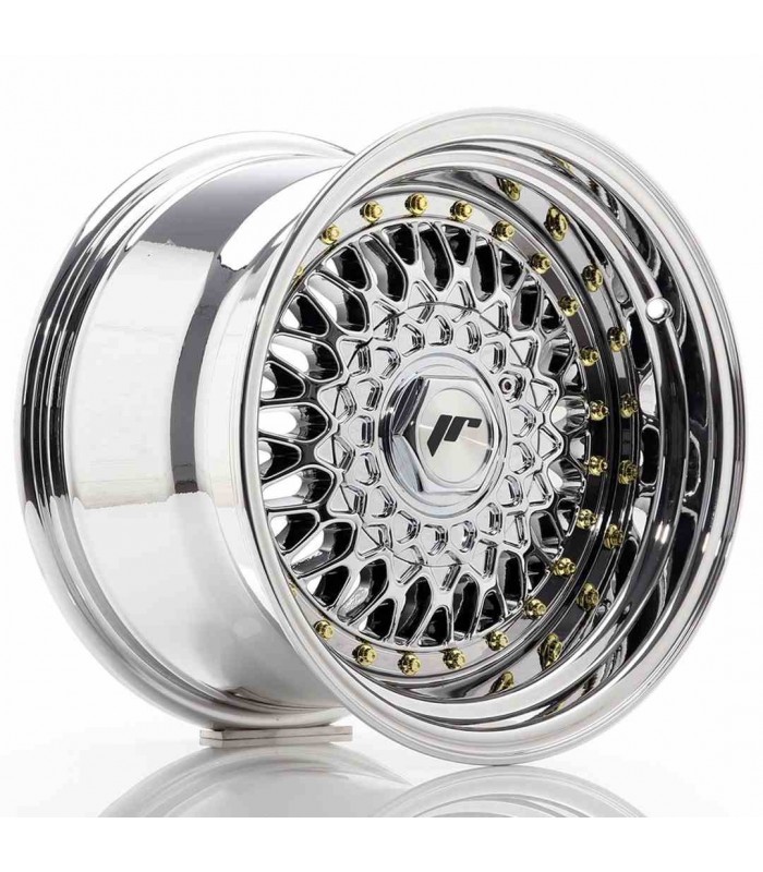 JR Wheels JR9 15x9 ET10 4x100/108 Chrome