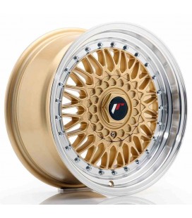 JR Wheels JR9 16x7,5 ET25 BLANK Gold w/Machined Lip