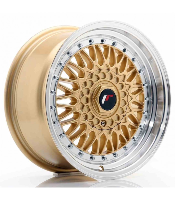 JR Wheels JR9 16x7,5 ET25 BLANK Gold w/Machined Lip
