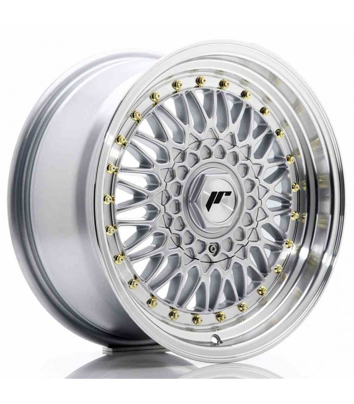 JR Wheels JR9 16x7,5 ET25 BLANK Silver w/Machined Lip