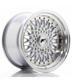 JR Wheels JR9 16x9 ET20 BLANK Silver w/Machined Lip