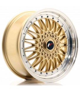 JR Wheels JR9 18x8 ET35 5x100/120 Gold w/Machined Lip