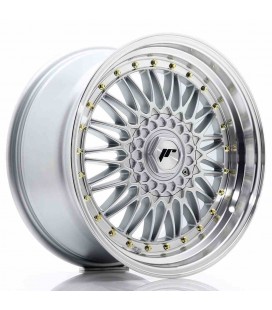 JR Wheels JR9 18x9 ET35 5x100/120 Silver w/Machined Lip