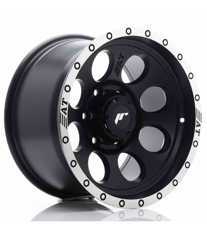 JR Wheels JRX4 16x9 ET-10 6x114.3 Matt Black w/Machined Lip