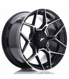 JR Wheels JRX9 18x9 ET18 6x139.7 Gloss Black Machined Face