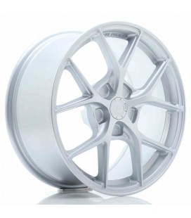 JR Wheels SL01 17x8 ET20-45 5H BLANK Matt Silver