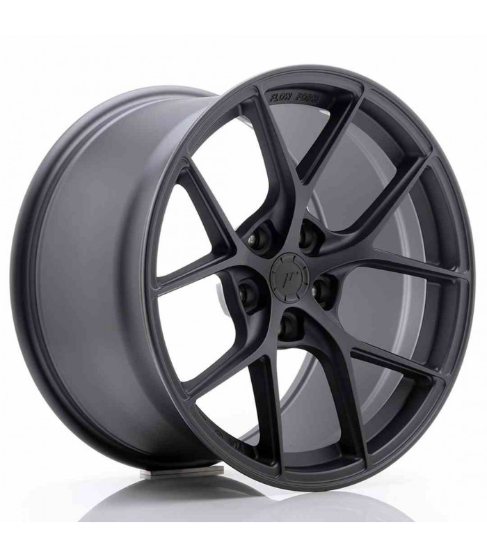 JR Wheels SL01 18x10,5 ET25-38 5H BLANK Matt Gun Metal