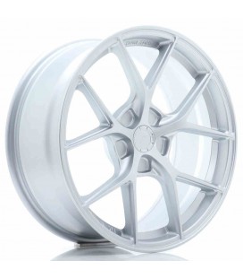 JR Wheels SL01 18x8 ET20-40 5H BLANK Matt Silver