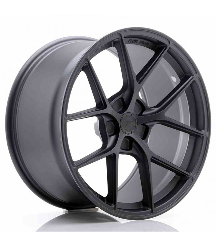 JR Wheels SL01 19x10 ET20-40 5H BLANK Matt Gun Metal