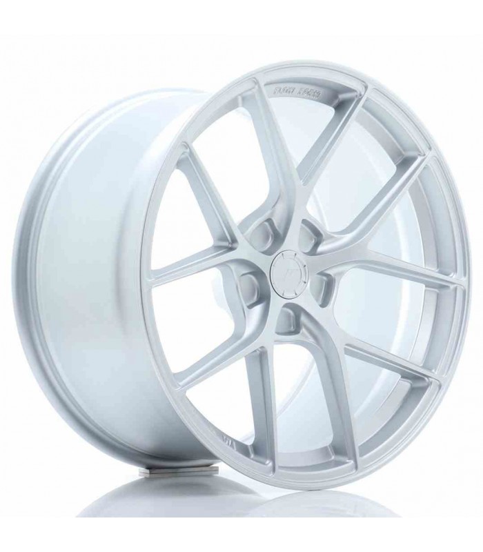 JR Wheels SL01 19x10 ET20-40 5H BLANK Matt Silver