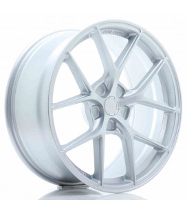 JR Wheels SL01 19x8 ET20-40 5H BLANK Matt Silver