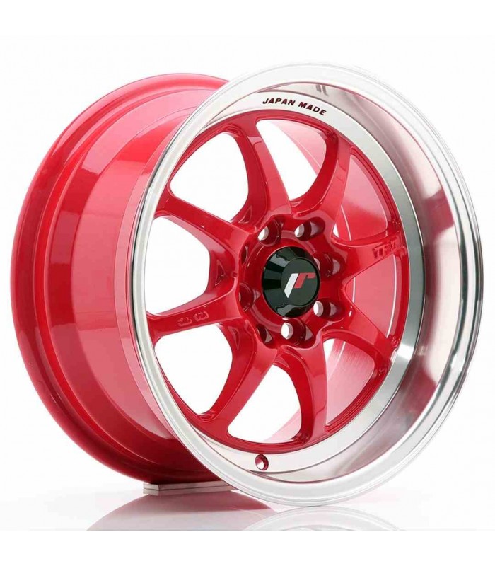 JR Wheels TF2 15x7,5 ET30 4x100/114 Red