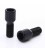 Set of 10 BLACK star bolts 33mm 14x1,25 + Key
