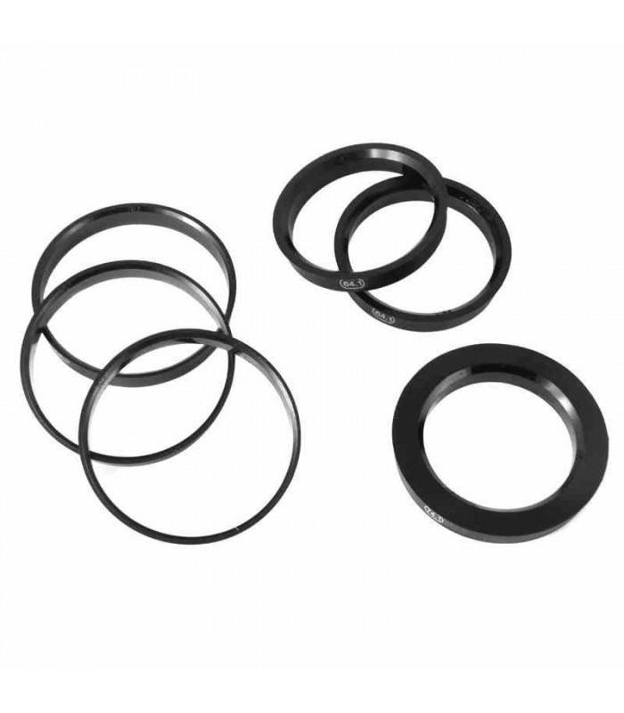 Set of 4 x Hub Rings 68,1-63,4