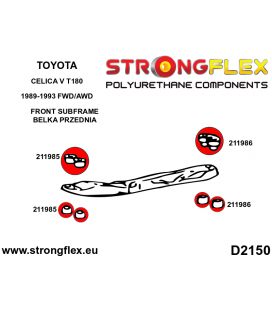 211985A: Front subframe - front bush SPORT