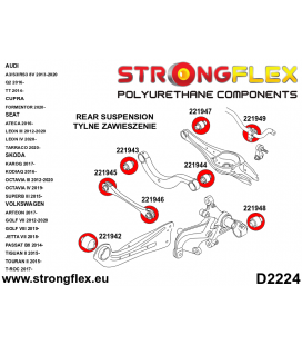 226228B: Full Suspension bush kit