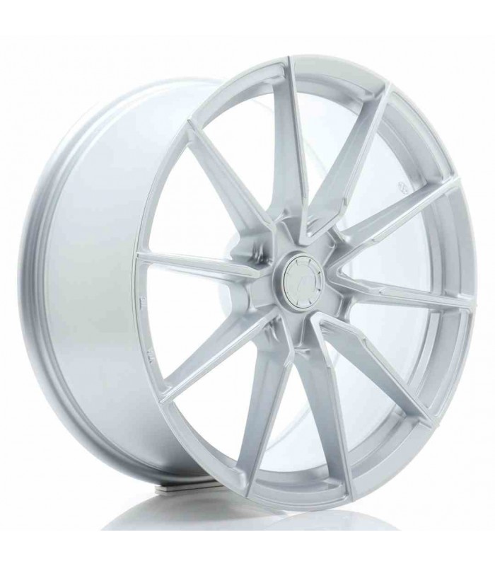JR Wheels SL02 19x8 ET20-40 5H BLANK Matt Silver