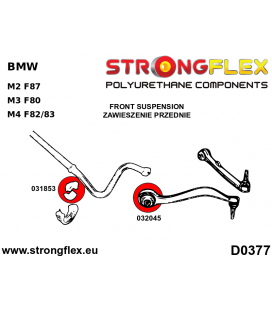 032045A: Front wishbone bush SPORT