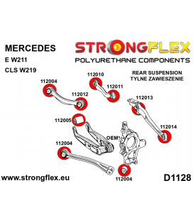 112004A: Rear lower arm bush SPORT