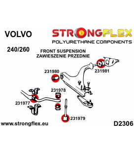 236210B: Full Suspension bush kit