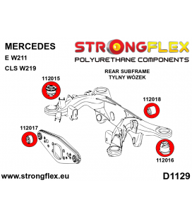 112017B: Rear differential – front bush