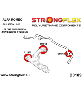 016249B: Front suspension bush kit