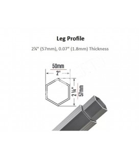 Palapine 4x6 su sienomis HEX50
