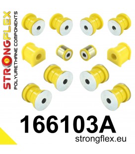 166103A: Rear suspension bush kit SPORT