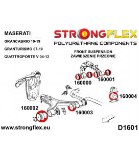 160003A: Front lower wishbone bush – rear SPORT