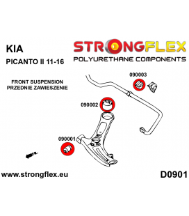 090003B: Front anti roll bar bush