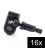 16pcs AirMax TPMS V1 Sensor 315+433MHz Metal Black