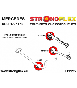 116279B: Front suspension bush kit