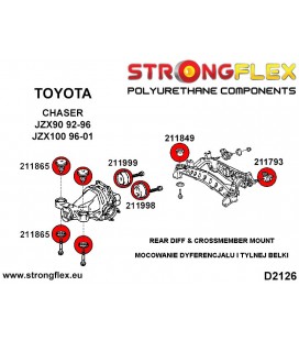 211999B: Rear diff mount - rear bush