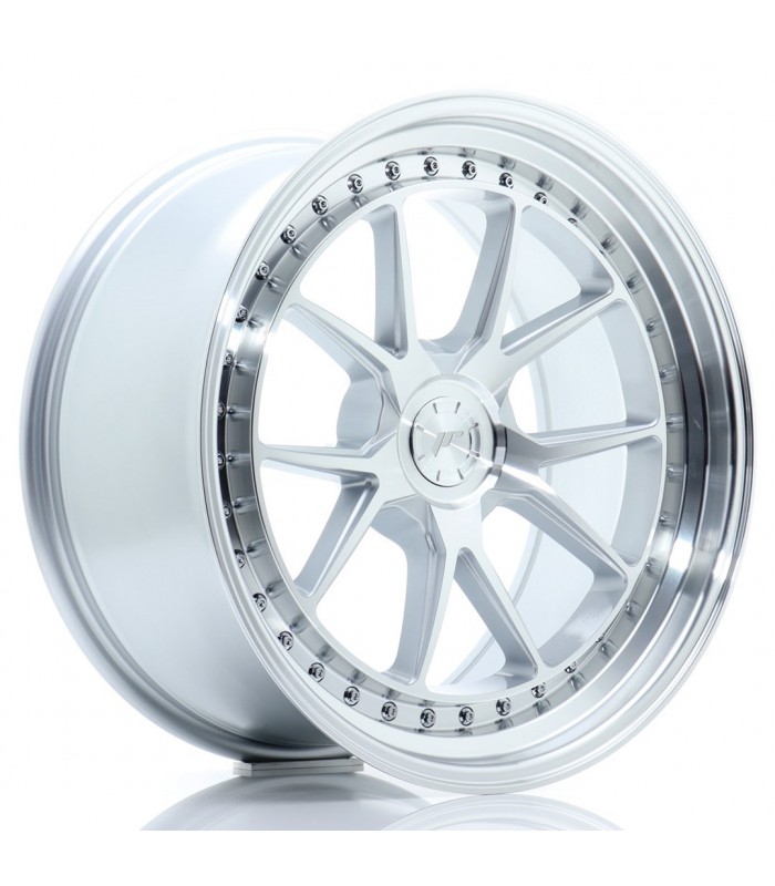 JR Wheels JR39 19x10 ET15-40 5H BLANK Silver Machined Face