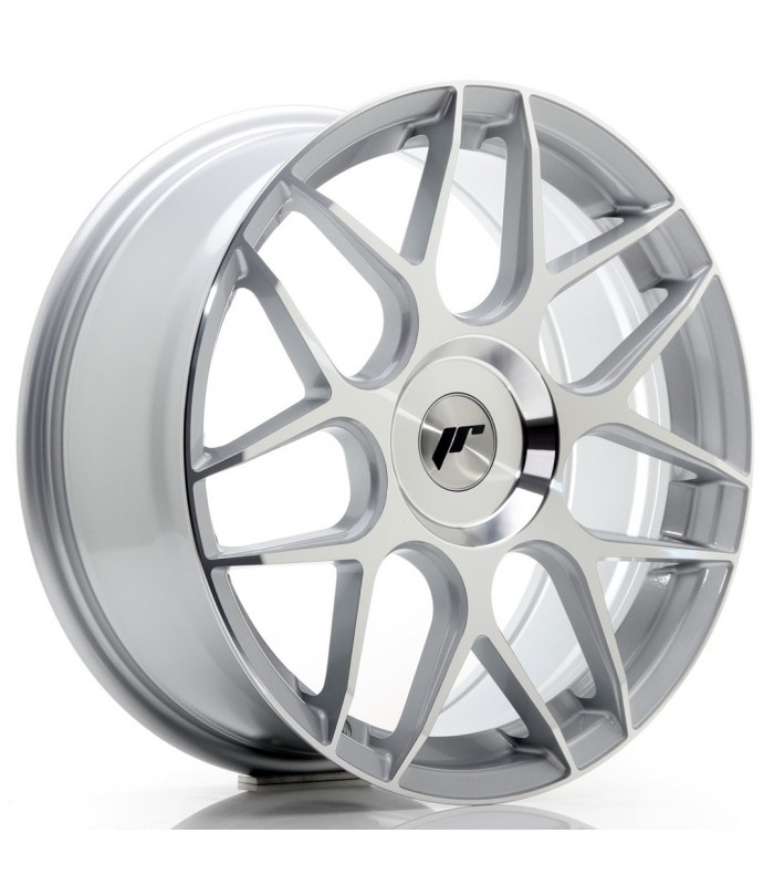 JR Wheels JR18 18x7,5 ET20-40 BLANK Silver Machined Face