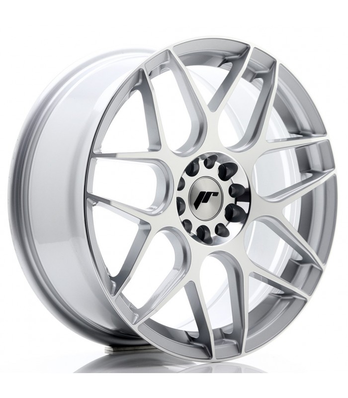 JR Wheels JR18 18x7,5 ET35 5x100/120 Silver Machined Face