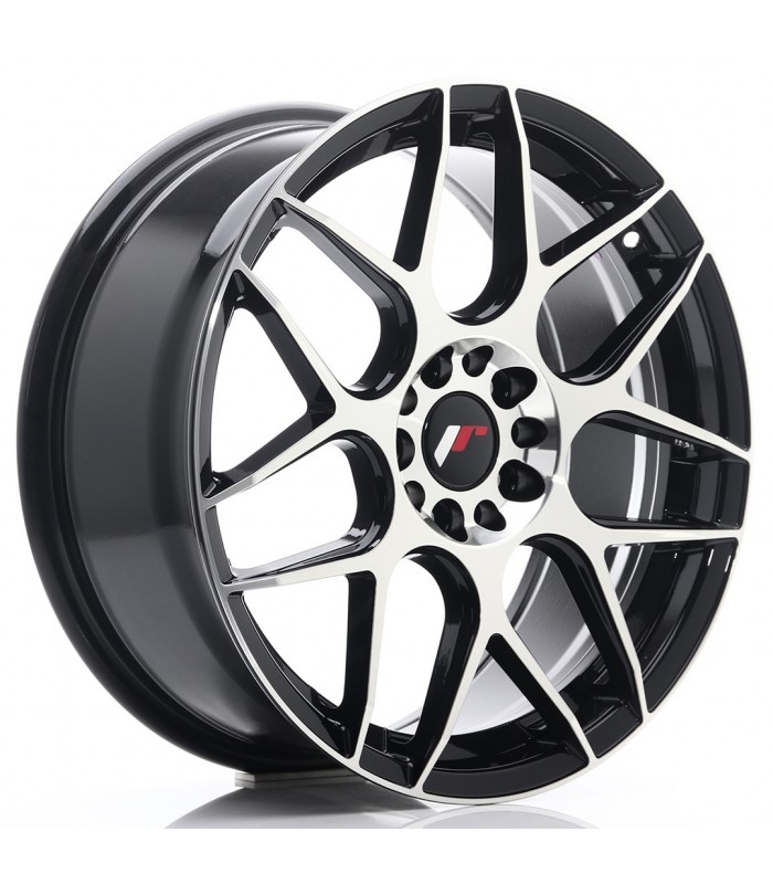 JR Wheels JR18 18x7,5 ET40 5x112/114 Black Machined Face
