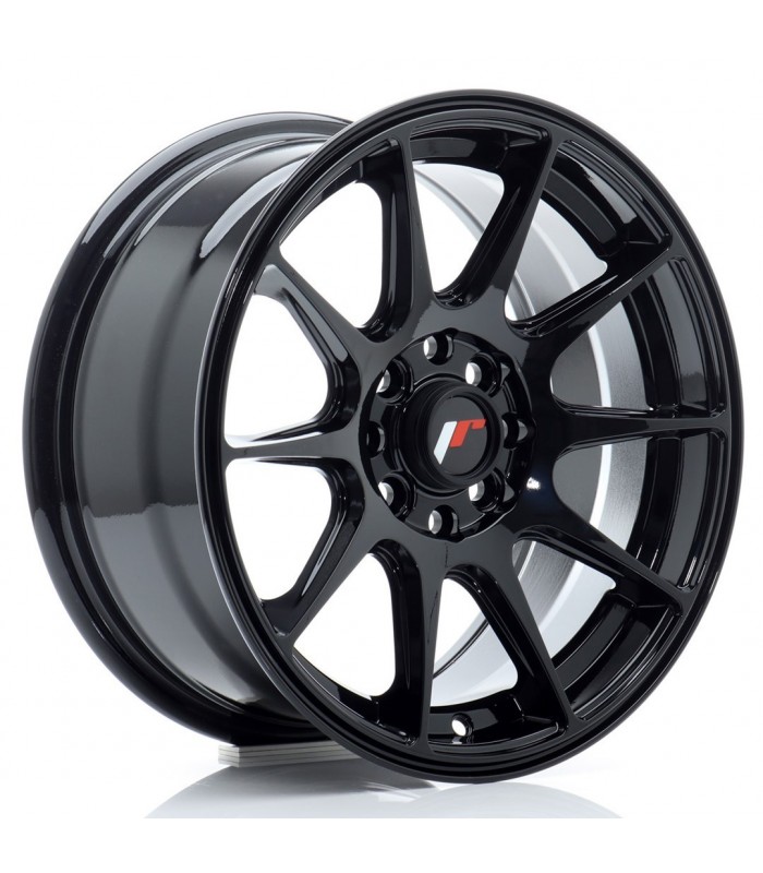 JR Wheels JR11 15x7 ET30 5x100/114 Gloss Black