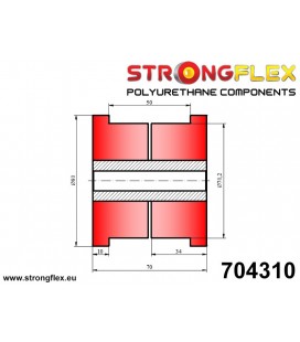 704310: Universal bush 70mm